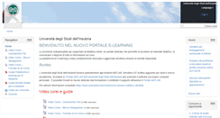 Desktop Screenshot of elearning.uninsubria.it