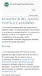 Mobile Screenshot of elearning.uninsubria.it