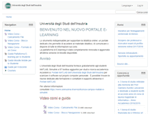 Tablet Screenshot of elearning.uninsubria.it